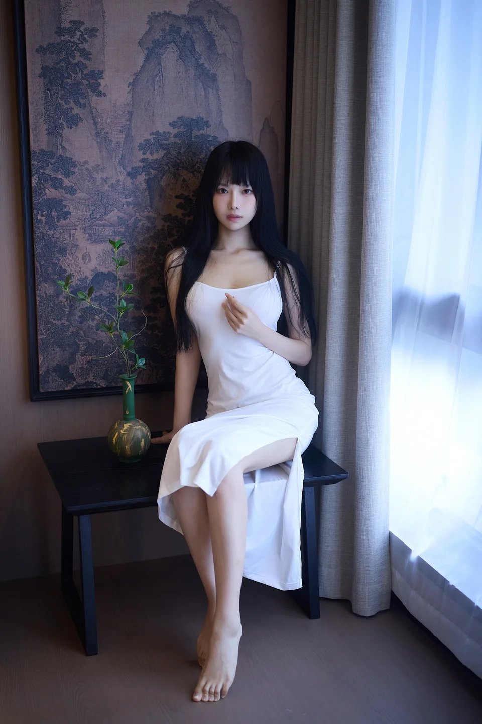 Shika小鹿鹿 - 新中式 [21P-206MB] tg@simisebaisi 【丝足阁】017.webp